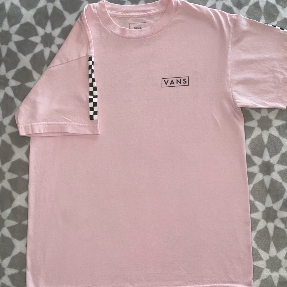 Vans pink tee